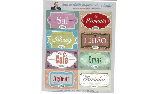 Adesivo Mantimentos